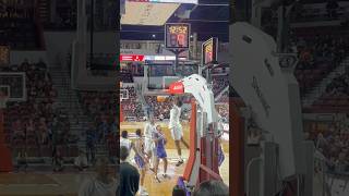 Nate Tshimanga with the twohand jam for New Mexico State‼️ fyp fypシ゚viral viral basketball [upl. by Emiatej573]