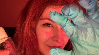 Asmr Türkçe  Sakinleştirici Kafa Masajı  Eldiven sesleri 🧤💆🏼‍♀️ [upl. by Meagan]