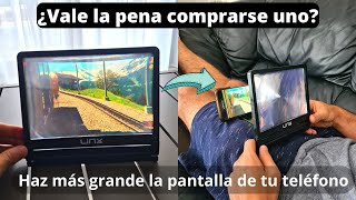 Amplificador de Pantalla para Teléfonos ¿Merece la pena ver la pantalla así [upl. by Minardi]