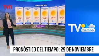 Pronóstico del tiempo Viernes 29 de noviembre 2024  TV Tiempo [upl. by Keithley]