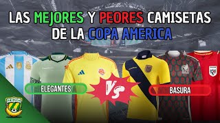 Ranking camisetas Copa América 2024 [upl. by Sonitnatsnok]