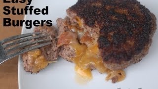 Easy Stuffed Burgers [upl. by Hoagland856]