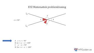 Allt om högskoleprovet  Exempeluppgift från XYZdelen [upl. by Ynad]