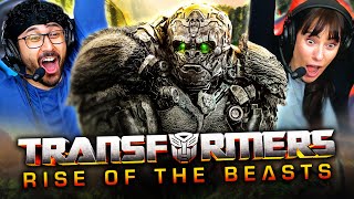 TRANSFORMERS RISE OF THE BEASTS MOVIE REACTION First Time Watching Ending Scene  PostCredits [upl. by Alleyne245]