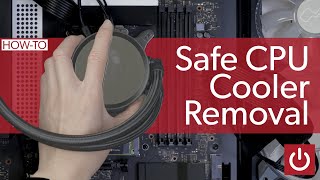 How to Remove a CPU Cooler Safely [upl. by Ardyth]