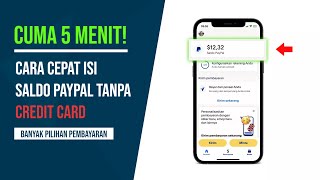 Terbaru  Cara Cepat Isi Saldo Paypal Dengan MBanking [upl. by Llesig]