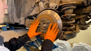 How to Replace Brake Pads and Rotors COMPLETE Guide [upl. by Wane]