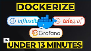 Easily Install InfluxDB Telegraf amp Grafana with Docker [upl. by Akinam542]