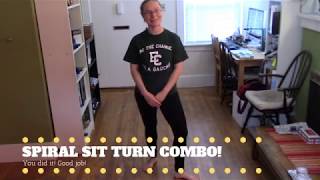 Spiral Sit Turn Combination [upl. by Zarah277]