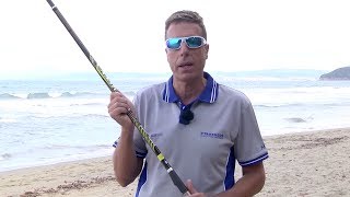 Trabucco TV  Surfcasting Rod  Cassiopea MN2 Novità 2014 [upl. by Sabsay]