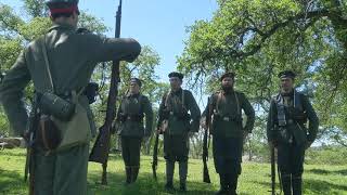 world war 1 German Rifle drill 17 Reserve Infanterie Regiment [upl. by Cordi]