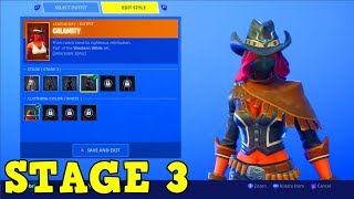 SEASON 6 quotCALAMITYquot STAGE 3 UPGRADE  WHAT LEVEL YOU UNLOCK IT AT  Fortnite Battle Royale [upl. by Nakeber]