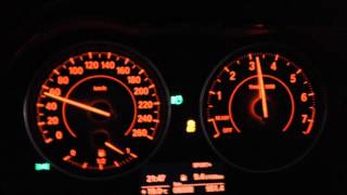 BMW 116i F20 136 PS acceleration 50100 kmh 4th3rd2nd gear [upl. by Hearsh]