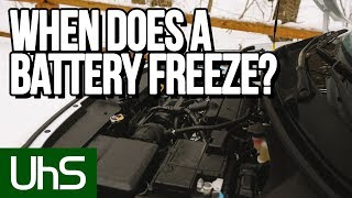 When does a battery freeze  Maintenance Minute [upl. by Auahsoj]