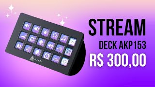 AJAZZ STREAM DECK AKP153  PONTOS NEGATIVOS E SOLUÇÕES [upl. by Vardon]