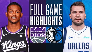 KINGS at MAVERICKS  FULL GAME HIGHLIGHTS  January 27 2024 [upl. by Akcimahs55]