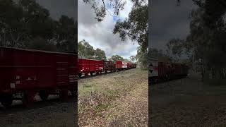 Old steam train castlemaine [upl. by Nalac]