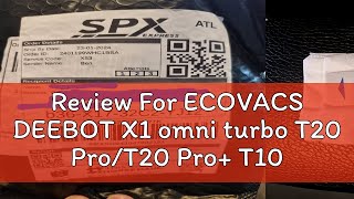 Review For ECOVACS DEEBOT X1 omni turbo T20 ProT20 Pro T10 Yeedi Floor 3 3 Robot Vacuum Cleaner [upl. by Wolfram]