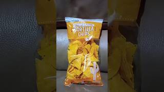 ASMR Lightly Salted Tortilla chips Lightly Salted Corn Snacks shorts [upl. by Behka]