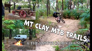 Mt Clay MTB Trails and the Sawpit Campgrounds in SW Victoria produced by Fat Old n Bald Productions [upl. by Geier]