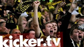 Da iss das Ding  BVBFans campen vor dem Ticketshop   kickertv [upl. by Ralyks]