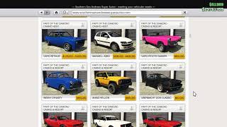 GTA V Online  Southern San Andreas Autos [upl. by Platt]