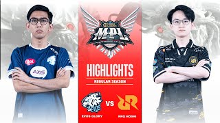 RRQ vs EVOS HIGHLIGHTS MPL ID S14 Regular Season [upl. by Olnton]