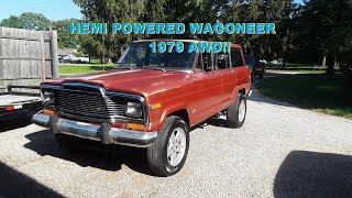 The New Wagoneer Its Got a HEMI 1979 efi AWD SWAP [upl. by Klaus]