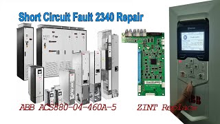 How to repair ABB ACS88004460A5 Short Circuit Fault 2340 Fixed [upl. by Ahsahs]