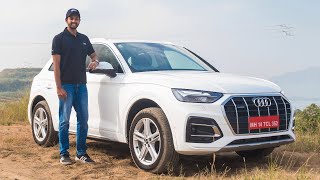 Audi Q5 Facelift  Comfortable But Still No Hybrid Tech  Faisal Khan [upl. by Ztnahc]