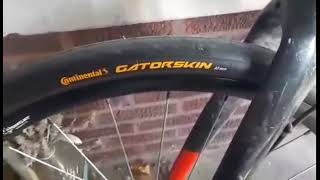 Continental Gatorskin Bike Tire  DuraSkin Puncture amp Sidewall Protection my review [upl. by Koffman]