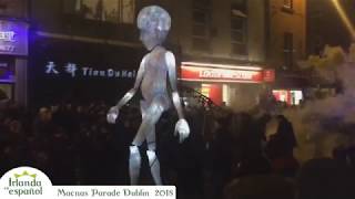 Macnas Parade Dublin 2018 · Irlanda en Español [upl. by Nnairek76]