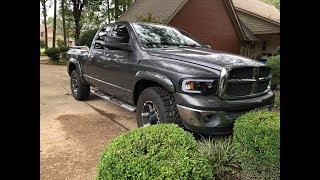 2004 Dodge Ram Fender flares install [upl. by Nrevel]