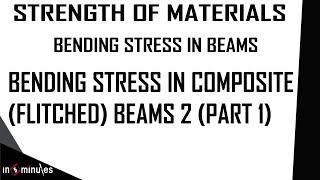 Module3Vid30Bending Stress in Composite Flitched Beams 2 Part 1 [upl. by Silverman]