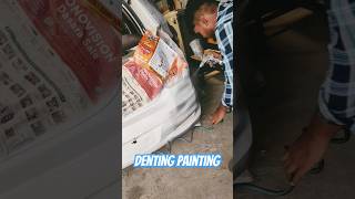 Car Best 👉Denting painting in hyderabadautomobile restoration carpaintingservice [upl. by Ellennoj482]