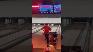 Insane Bowling Moment Teammates Robert Zuniga Jr amp Rene Gutierrez Bowl 300 Same Game [upl. by Aisat]