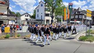 Festzug Schützenfest Olsberg 2022 [upl. by Oihsoy]