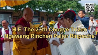 Zambala Initiation bestowed by HE The 27th Chogye Trizen Ngawang Rinchen Paljor Rinpoche The NYC🗽 [upl. by Veda]