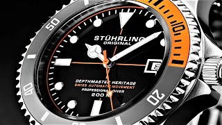 Top 10 Best Stuhrling Budget Watches for Men 2021 [upl. by Deadman]