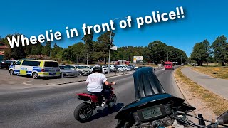 Police Getaway Supermoto  4K GONE WRONG [upl. by Evadnee]