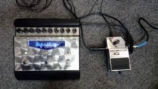 ISP Noise Decimator G String with Hughes Kettner Tubeman [upl. by Tikna]