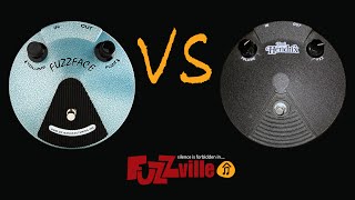 Dunlop Hendrix Fuzz Face JHF1 vs Dunlop Hendrix Fuzz Face JH2 [upl. by Letha337]