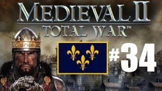 Medieval 2 Total War  France Campaign Part 34 Fighting for money [upl. by Macey]