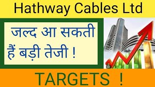 HATHWAY CABLE LTD SHARE NEWS  NEXT TAGET  LATEST NEWS  STOCK ANALYSIS hathwaycablenewstoday [upl. by Hseyaj]