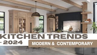 2024 Kitchen Trends  Modern amp Contemporary Kitchen Trends  Kitchen Backsplash amp Cabinets [upl. by Wurtz]