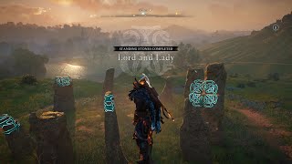 Assassins Creed Valhalla PC  Standing Stones  Lord and Lady Walkthrough [upl. by Markiv147]