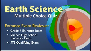 Entrance Exam Reviewer for Incoming Grade 7 EARTH SCIENCE QUIZ [upl. by Garik]