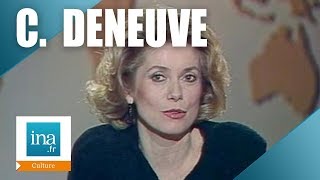 Catherine Deneuve quotJe ne suis pas toujours habillée par Saint Laurentquot  Archive INA [upl. by Japeth]