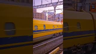 🚄 Watch Dr Yellow Dash Japans Bullet Train Thunder Subscribe for More ⚡ highspeedrail train [upl. by Nylrak]