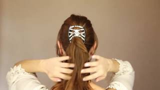 Hairmagic Hair Clip Style Tutorial [upl. by Ylebmik]